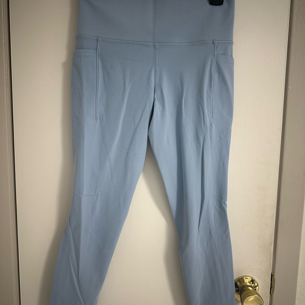 Athleta Sky Blue High-Waist Leggings
